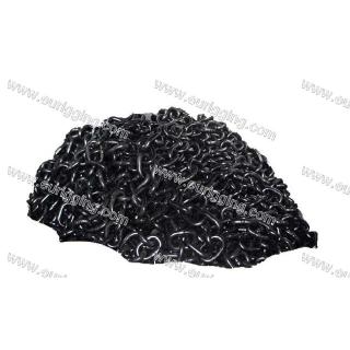 Black steel chain G80 8mm per kilo