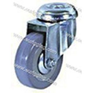 Rubber swivel bolt hole casters diameter 50mm